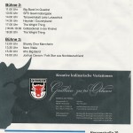 Feudenheimer Kerwe Programm 2